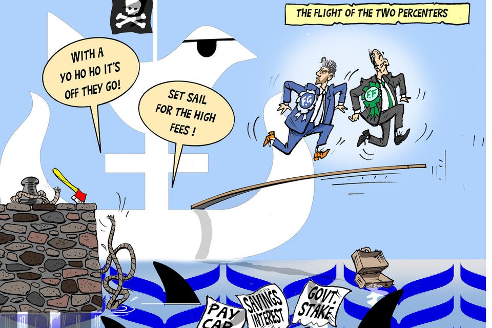 Cartoon by Tom Halliday